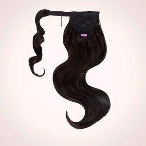 Brand New- INH Hair - Lily Ponytail Extension- Black Brown